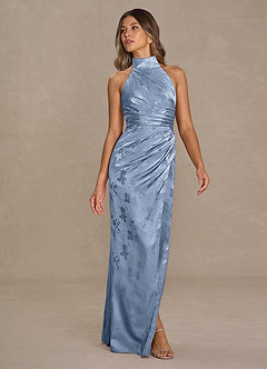 Rosalind Powder Blue Maxi Dress image1