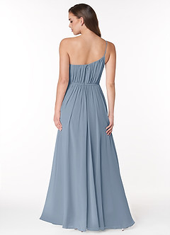 Azazie Hoya Final Sale Flowy One Shoulder Chiffon Bridesmaids Dress image2
