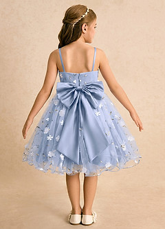 Azazie Junebug vestidos de niña de las flores Vestido Hielo de Tul de Vestido de princesa con Tirantes finos image1
