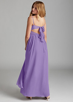 Azazie Zeya Junior Tahiti A-Line Chiffon Dress image5