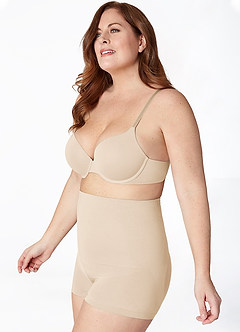 front Curveez High Waist Signature Control Boyshorts