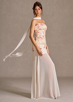 Undra Antique Floral Maxi Dress image4