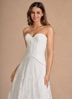 Vestido Blanco Largo Avelyn image2