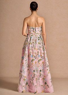 Robe Maxi Rose Bonbon Lelia image2