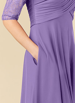 Azazie Gracelyn Kleider für die Brautmutter A-Linie Spitze Kleid Tahiti image7