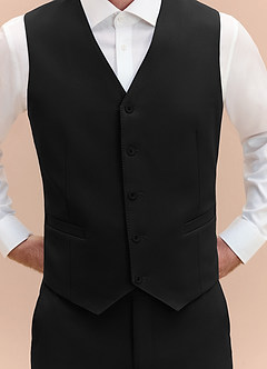 front James Nero Gilet da abito