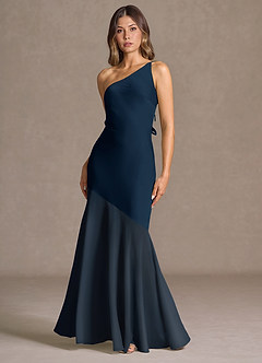 foxie fit and flare maxi dress in navy Foxie Fit and Flare Maxi Dress in Navy