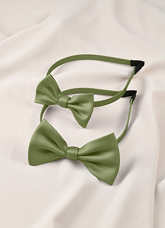 front Junior Bridesmaid Satin Headband