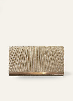 Pleats Elegant Clutch Bag