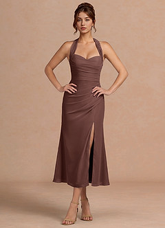Destiny Black Midi Dress image1