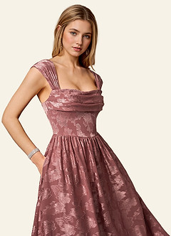 Briar Roses Millésime Robe de bal longue plissée image6