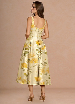 Briac Lemon Sorbet Midi Dress image2