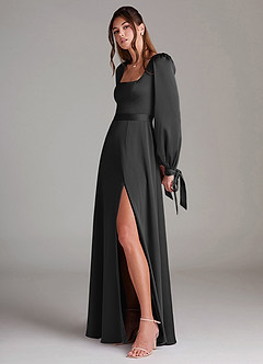 Leonia Black Maxi Dress image5