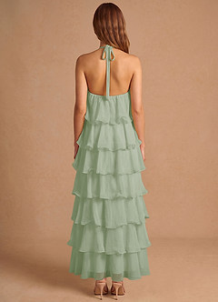 Vestido Verde Claro Largo Hesper image2