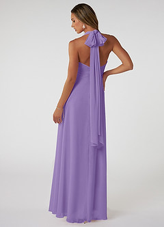 Azazie Fifi Bridesmaid Dresses Tahiti A-Line Strapless Chiffon Convertible Dress image3