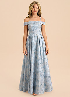 front Azazie Daisy Junior Formal Dress