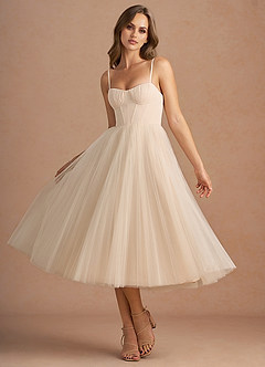 Bree Cream Midi Dress image3