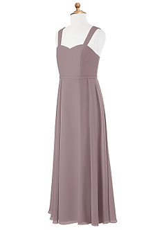 Azazie Simoan Junior Dusk A-Line Sweetheart Neckline Chiffon Dress image6