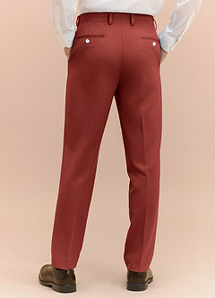 front James Terracotta Broek