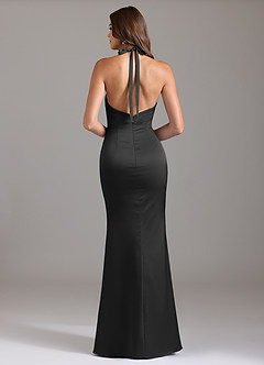 Valerie Black Maxi Dress image2