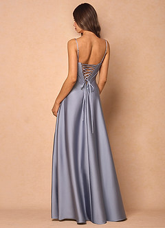 Zoya Powder Blue Maxi Dress image2