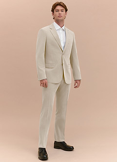 front William Creme Anzugjacke