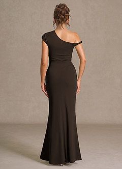 Robe Longue Chocolat Heliora image2