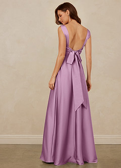 Christian Siriano Bridal for Azazie 1001 Bridesmaid Dresses Wisteria A-Line Sweetheart Neckline Stretch Satin Dress image5