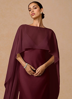 Primrose Wine Maxi Dress image6