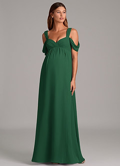 Azazie Rhea Final Sale A-Line Pleated Chiffon Floor-Length Dress image5