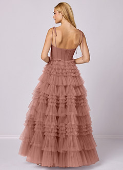 Barbie ♥ Azazie Bridesmaid Dresses Cedar Rose A-Line Sweetheart Neckline Tulle Dress image5