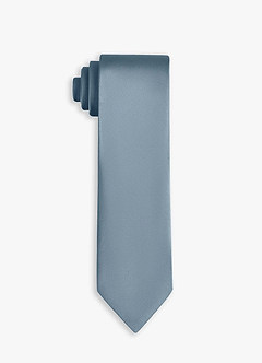front Stretch Satin Wide Tie