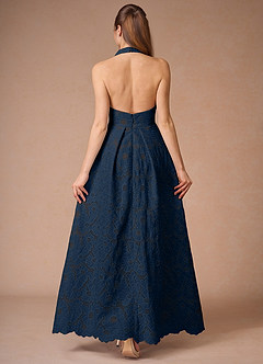 Solenne Navy Maxi Dress image2