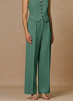 front Rowan Eucalipto Pantaloni Performance in tessuto raffinato