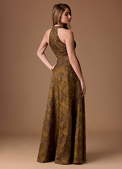 Robe Longue Mocha Paisley Carrie image2