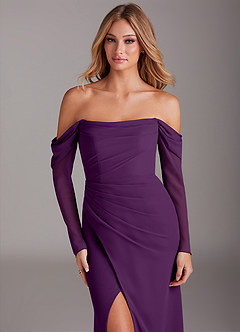 Nimue Grape Maxi Dress image6