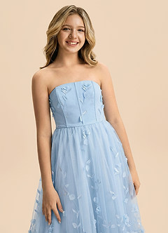 front Azazie Giselle Junior Formal Dress