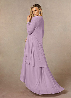 Azazie Anne Mother of the Bride Dresses Wisteria Sheath Sweetheart Sequins Lace Dress image2