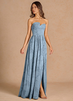 Philomena Powder Blue Maxi Dress image4