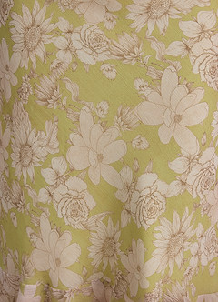 Rianne Olive Floral Maxi Dress image9