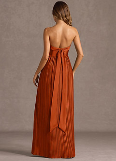 Nayeli Rust Maxi Dress image2