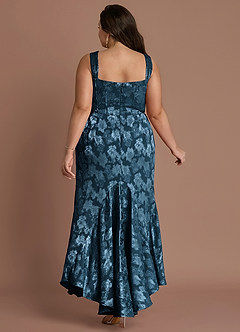 Saskia Navy Maxi Dress image12