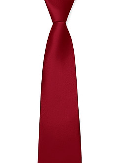 front Matte Satin Wide Tie