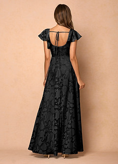 Vestido Negro Largo Anna image2