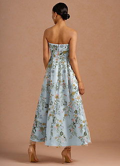 Evangeline Sky Blue Maxi Dress image2