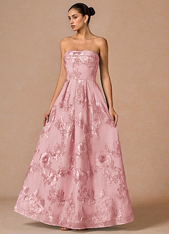 Maxi jurk Evangeline Roze image3