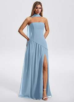 Una Sky Blue Maxi Dress image4