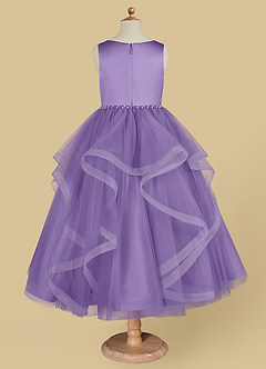 Azazie Sofia Flower Girl Dresses Tahiti A-Line Beaded Tulle Dress image6