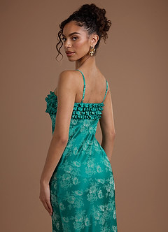 Karolina Persian Green Maxi Dress image7