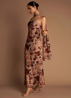 Yseult Mauve Multi Maxi Dress image3